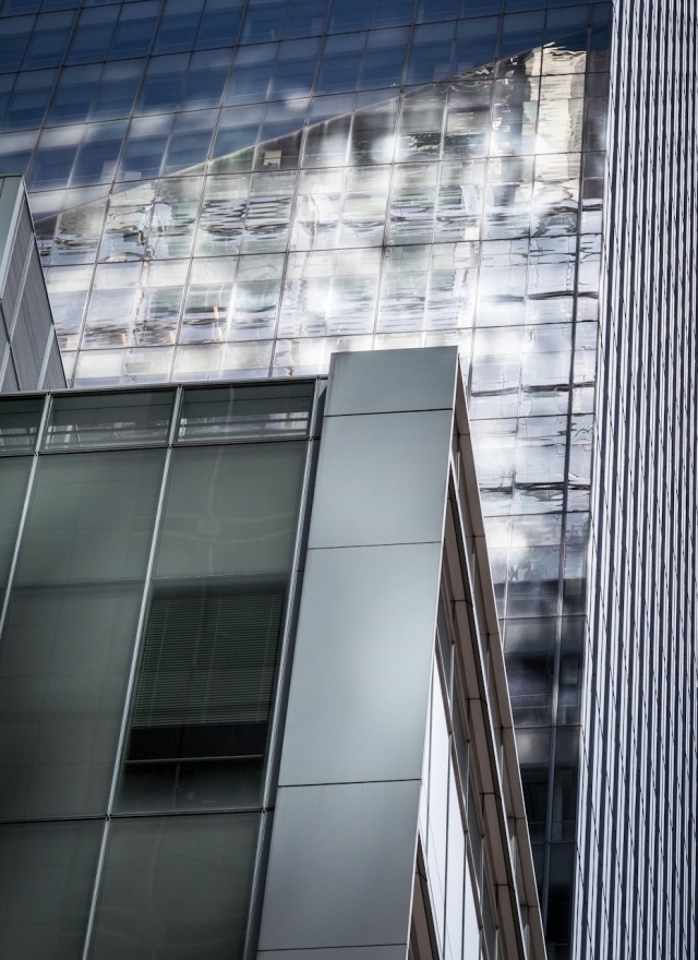 Curtain Wall with Reflection