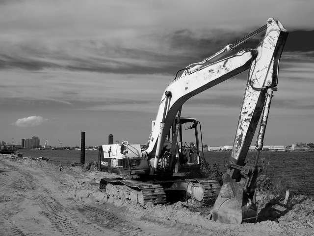 Excavator by East River